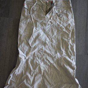 Be Bop Khaki Cargo Skirt